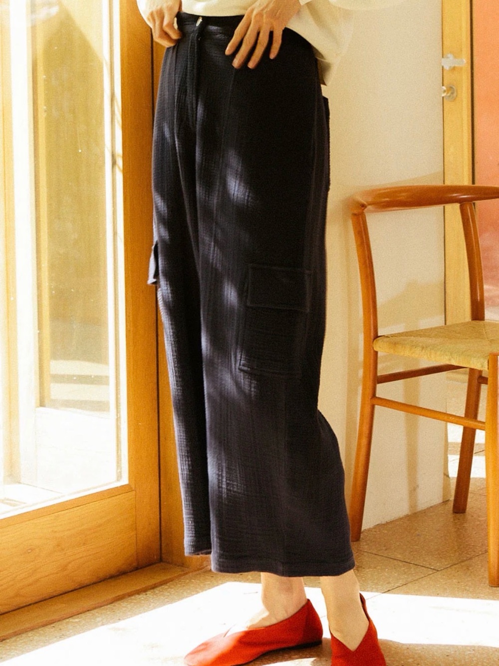 LF Markey Austin Cargo Trousers - Navy